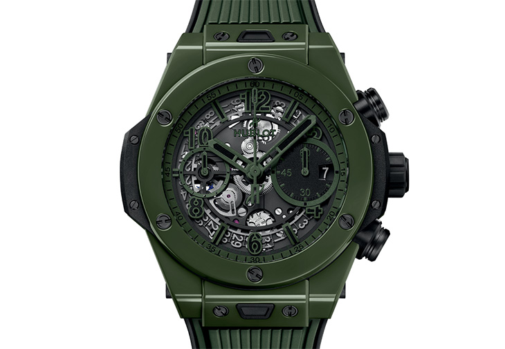 HUBLOT宇舶錶Big Bang Unico深綠陶瓷腕錶