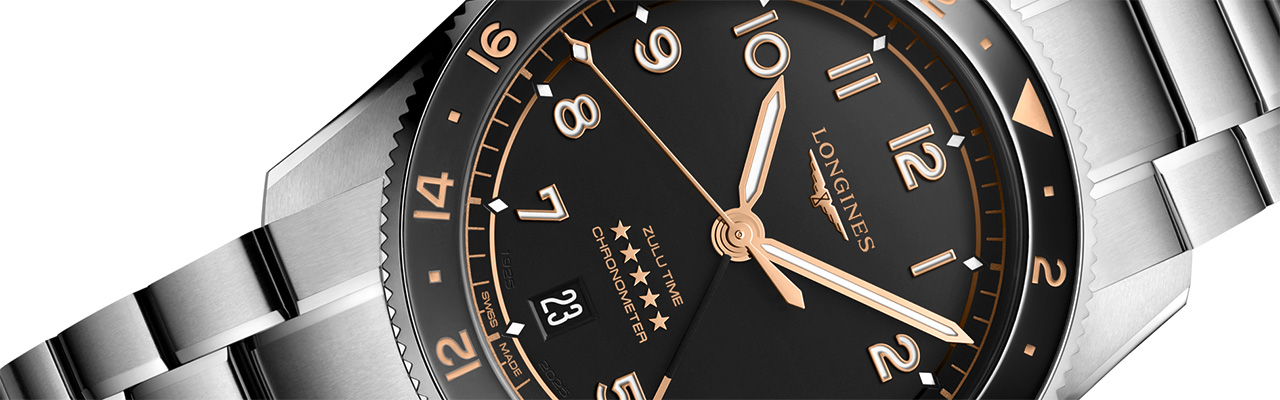 LONGINES浪琴表Spirit Zulu Time 1925 100週年紀念腕錶