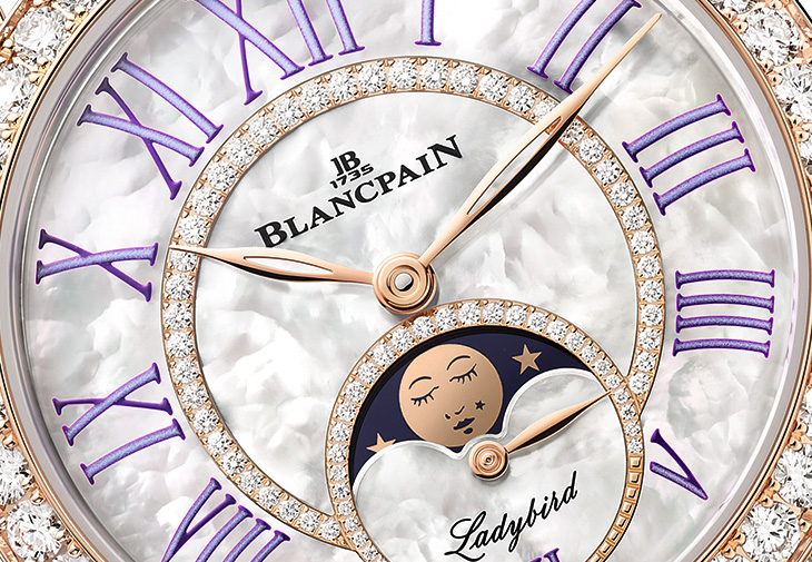 BLANCPAIN寶珀Ladybird Colors系列月相腕錶