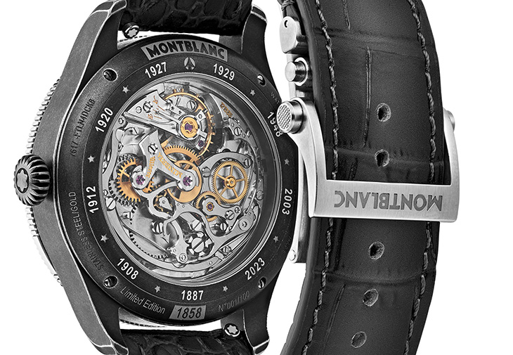 萬寶龍MONTBLANC 1858系列限量腕錶 Unveiled Timekeeper Minerva