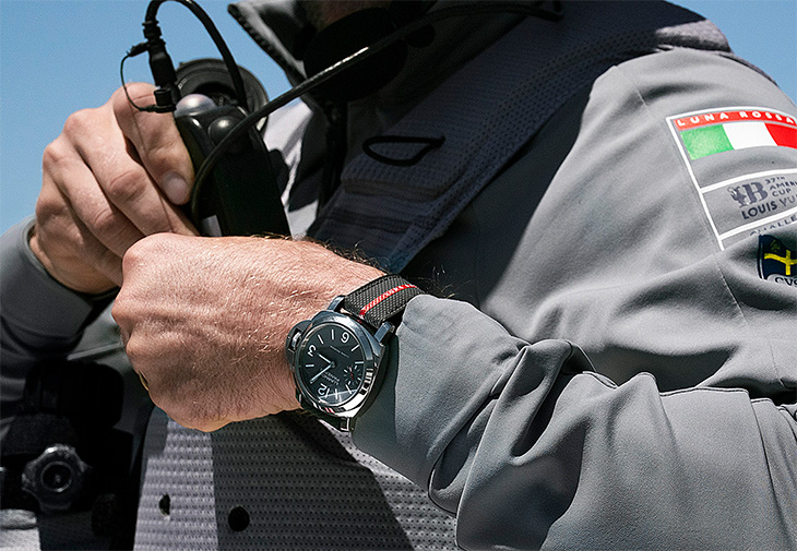 PANERAI沛納海Luminor Luna Rossa手動上鍊腕錶