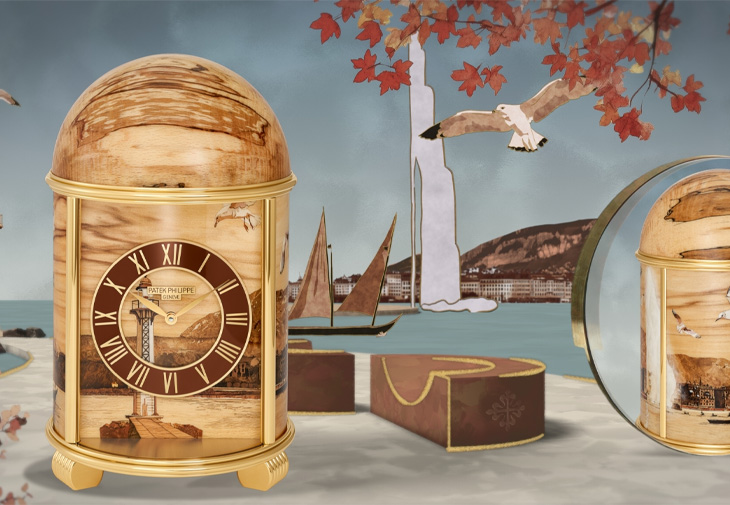 百達翡麗PATEK PHILIPPE珍稀工藝展 日內瓦港岸圓頂座鐘