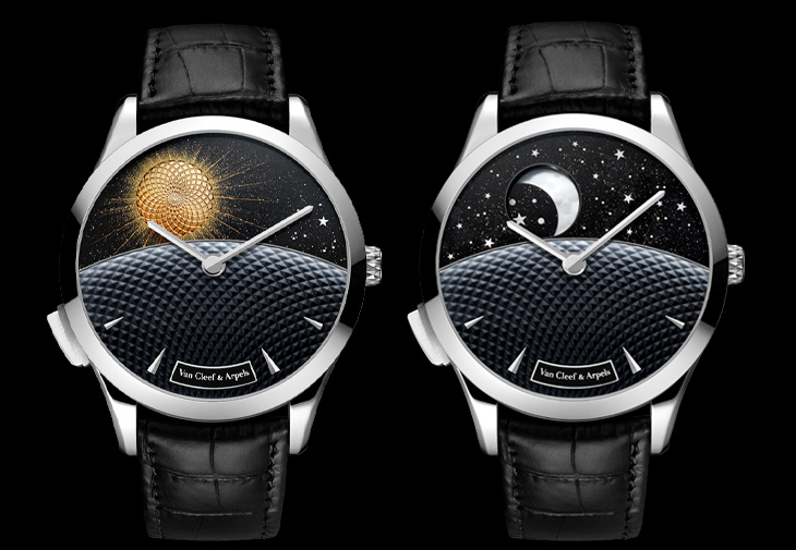 VAN CLEEF & ARPELS梵克雅寶Jour Nuit Phase de Lune月相腕錶