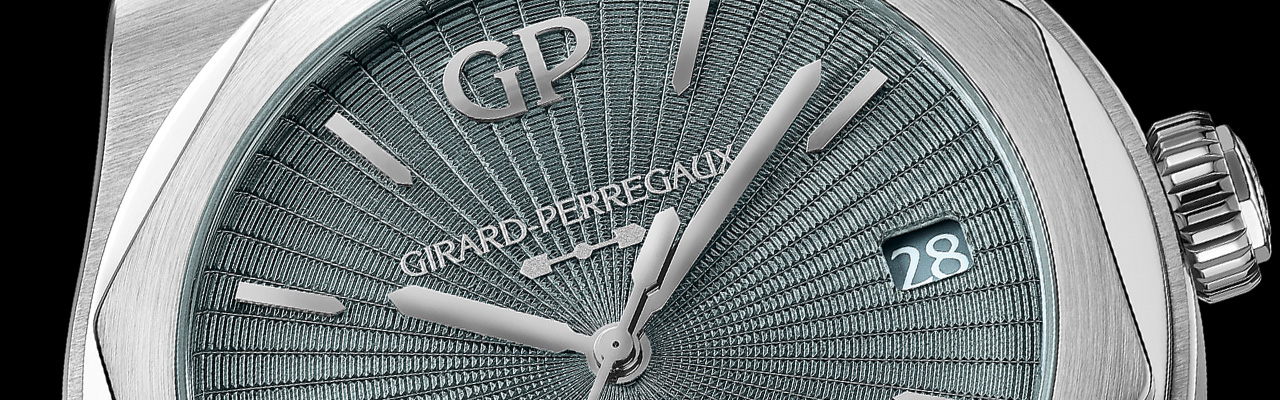 GIRARD-PERREGAUX GP芝柏錶Laureato桂冠系列42毫米無燼灰大明火琺瑯腕錶