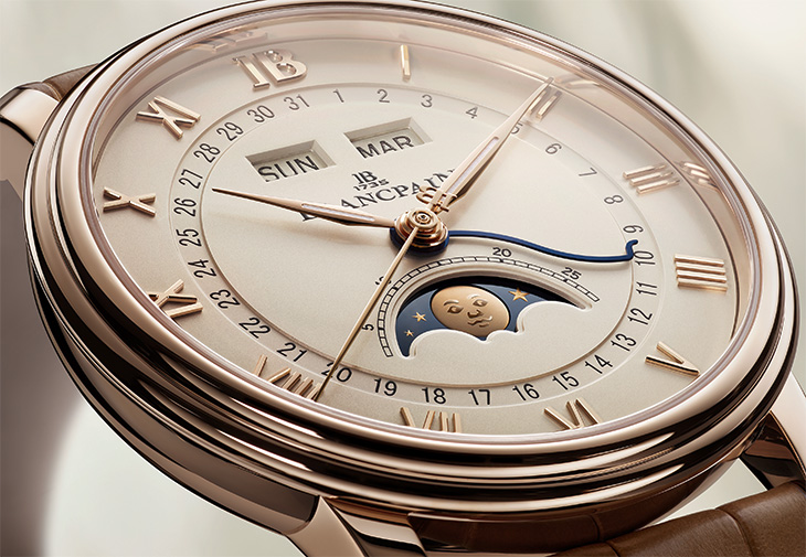 BLANCPAIN寶珀Villeret全日曆月相腕錶