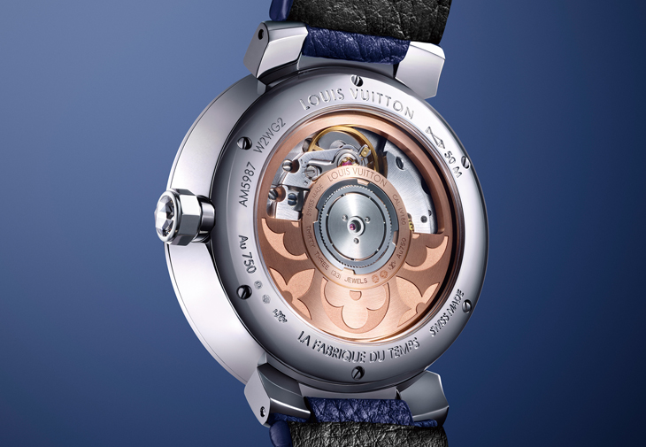 Louis Vuitton路易威登Tambour Slim Vivienne跳時腕錶