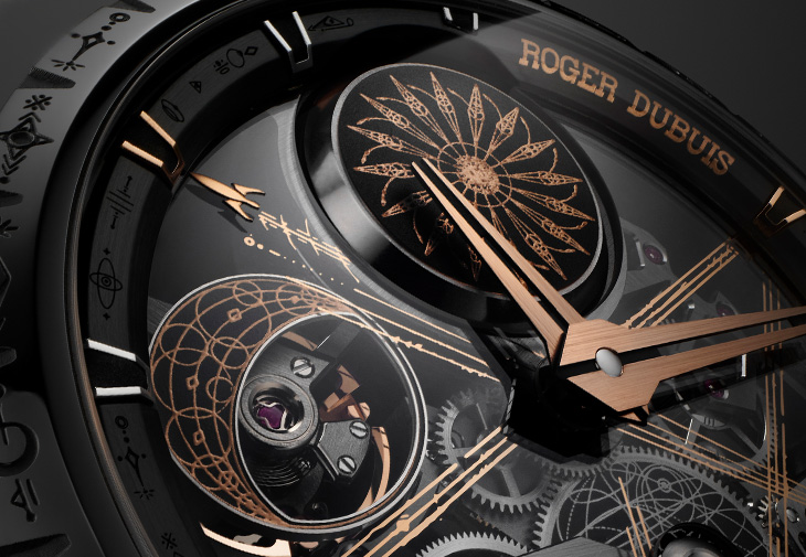 羅杰杜彼ROGER DUBUIS Excalibur Dr. Woo Monobalancier王者系列單擺輪腕錶Dr.Woo特別版
