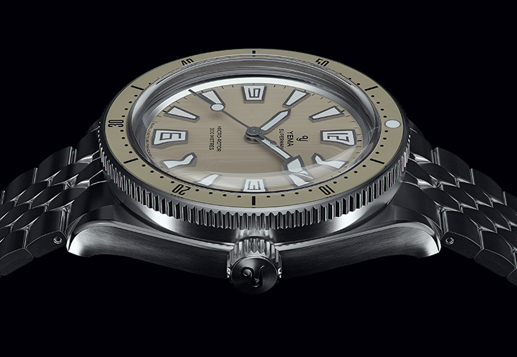 野馬錶YEMA Superman Skin Diver Cmm.20潛水腕錶