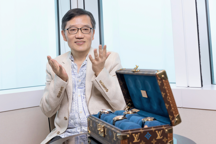 藝術評論家樊慰慈收藏的腕錶