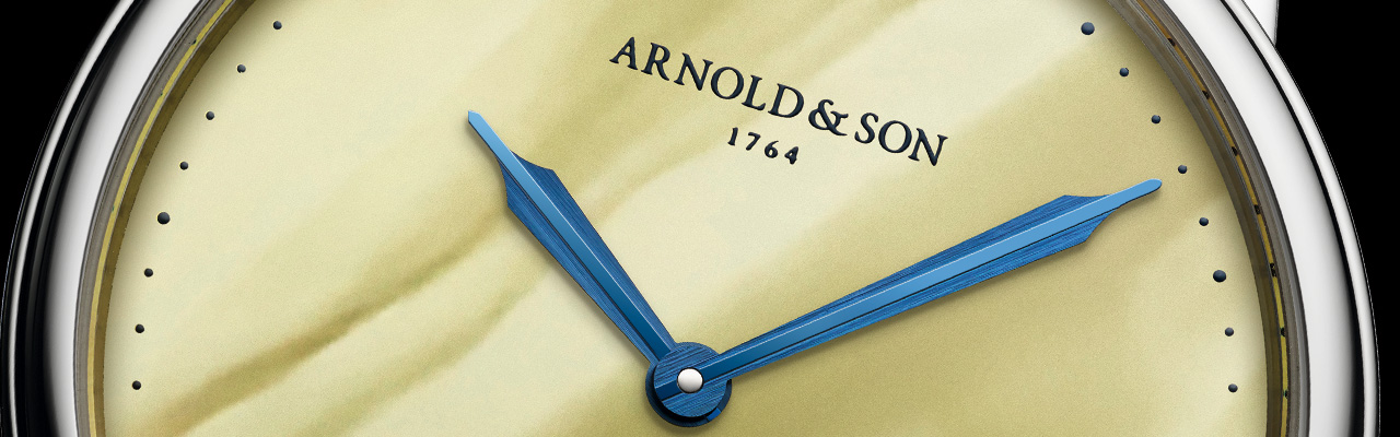 Arnold & Son亞諾錶HM Steel Amber精鋼琥珀腕錶