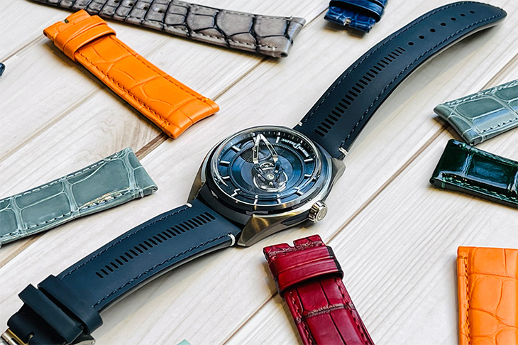 全新Delugs多彩橡膠錶帶煥發新彩／雅典錶FREAK系列