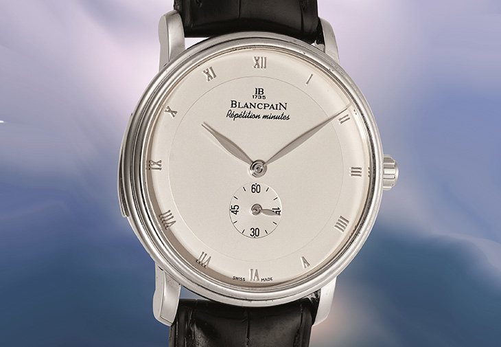 PHILLIPS富藝斯 寶珀BLANCPAIN三問腕錶