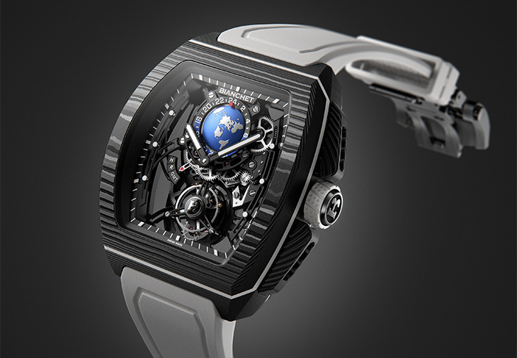 BIANCHET Sports GMT二地時區飛行陀飛輪