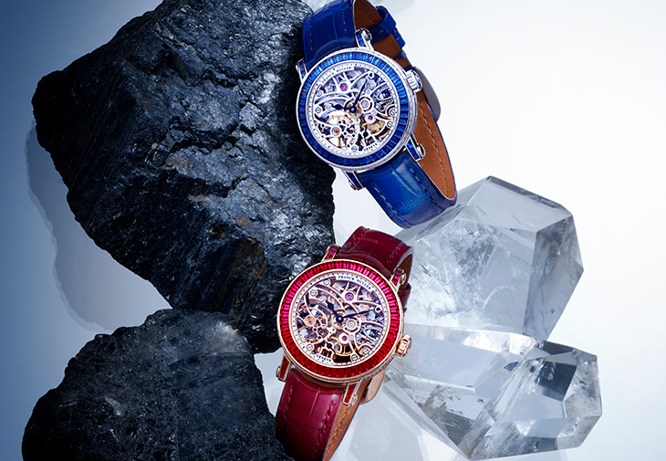 FRANCK MULLER法穆蘭Round Skeleton Baguette 31腕錶