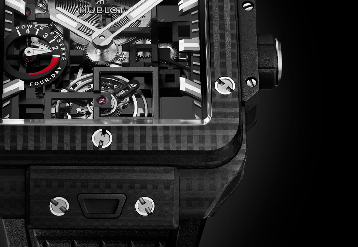 HUBLOT宇舶Square Bang陀飛輪四日動力儲存腕錶