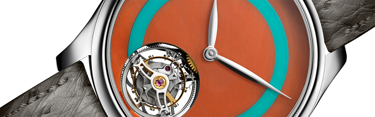 亨利慕時H.MOSER & CIE. Pop系列勇創者陀飛輪概念腕錶