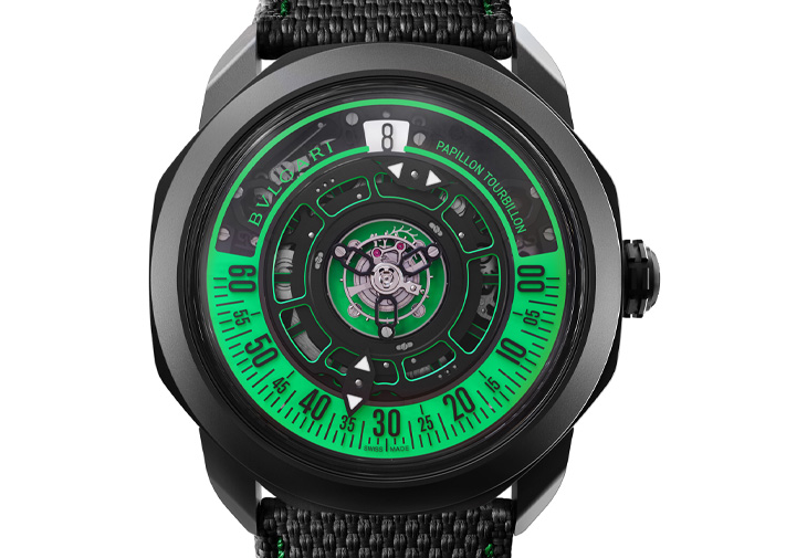 寶格麗BVLGARI Octo Roma Striking Octo Papillon Tourbillon 蝴蝶中置陀飛輪腕錶