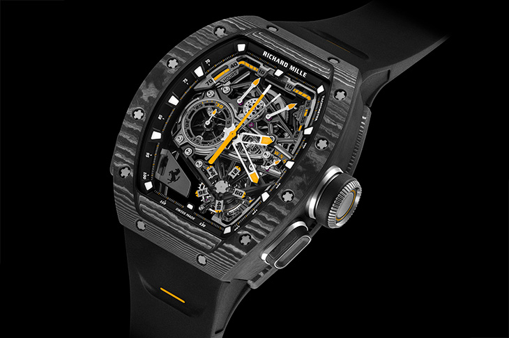 RICHARD MILLE RM 43-01 Ferrari陀飛輪雙秒追針計時碼錶
