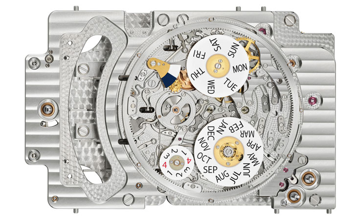 PATEK PHILIPPE百達翡麗27000M-001萬年曆跳秒桌鐘