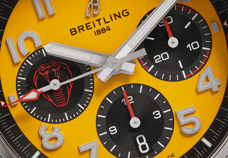 BREITLING百年靈復仇者B01計時碼錶44赤蛇限量版