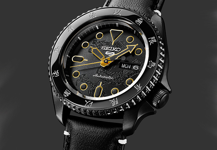SEIKO 5 Sports李小龍限量聯名錶款