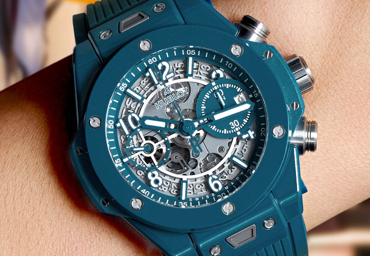 HUBLOT宇舶Big Bang石油藍陶瓷腕錶系列腕錶
