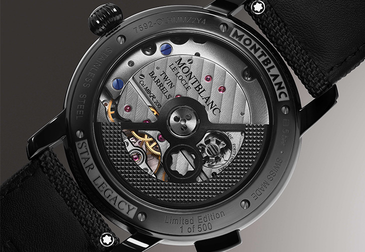 MONTBLANC萬寶龍明星傳承系列系列Nicolas Rieussec計時腕錶限量款500