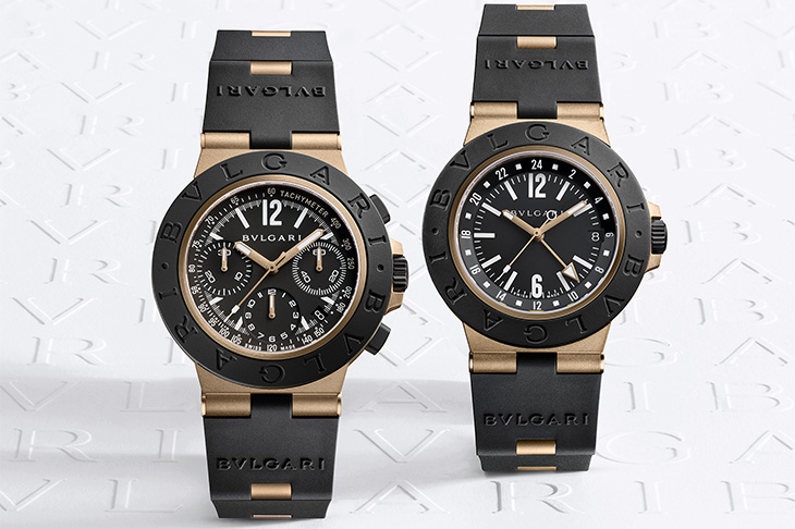 首見青銅材質寶格麗 Aluminium 系列錶款   Bronzo GMT 與 Chronograph 青銅腕錶