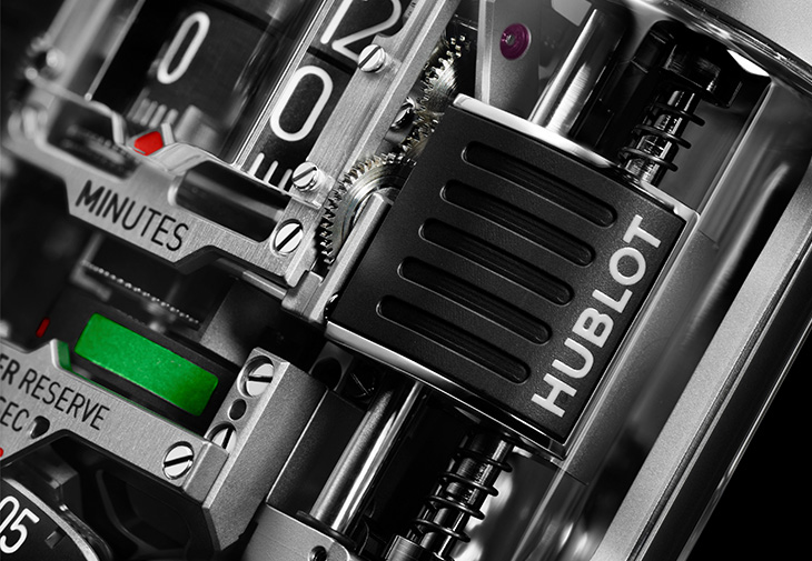 HUBLOT宇舶MP-10雙垂直自動上鍊陀飛輪腕錶