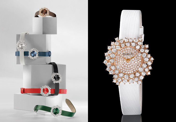 DAMIANI戴美安妮Mimosa含羞草鑽錶 高雄正泰鐘錶五福店