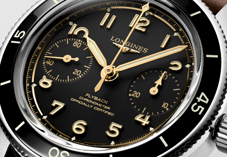 LONGINES浪琴表Spirit Pilot Flyback飛返計時腕錶