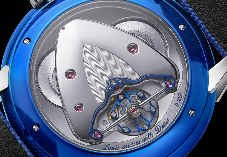 路易威登LOUIS VUITTON X De Bethune LVDB-03 GMT Louis Varius聯名系列GMT腕錶