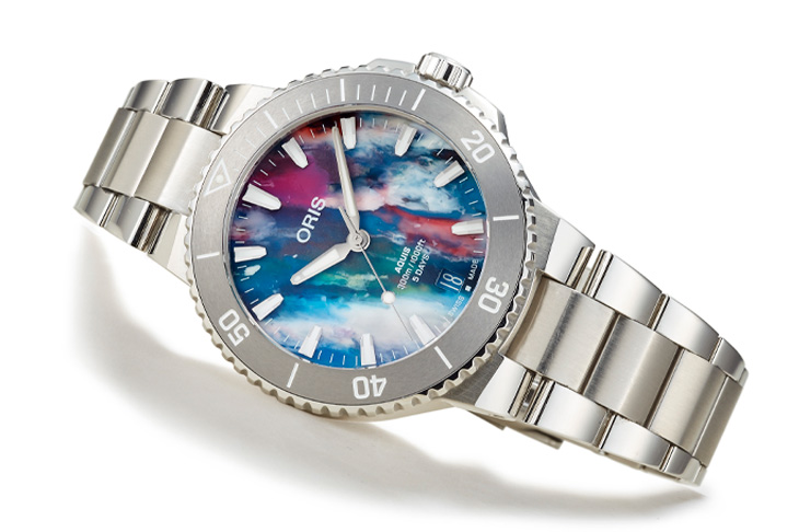 ORIS豪利時Aquis Upcycle Calibre 400日期腕錶