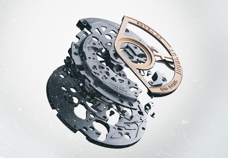 HUBLOT宇舶Big Bang Unico Winter冬季鈦金陶瓷計時碼錶