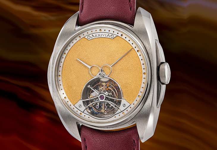 AKRIVIA Ref. AK-05 Titanium Tourbillon陀飛輪