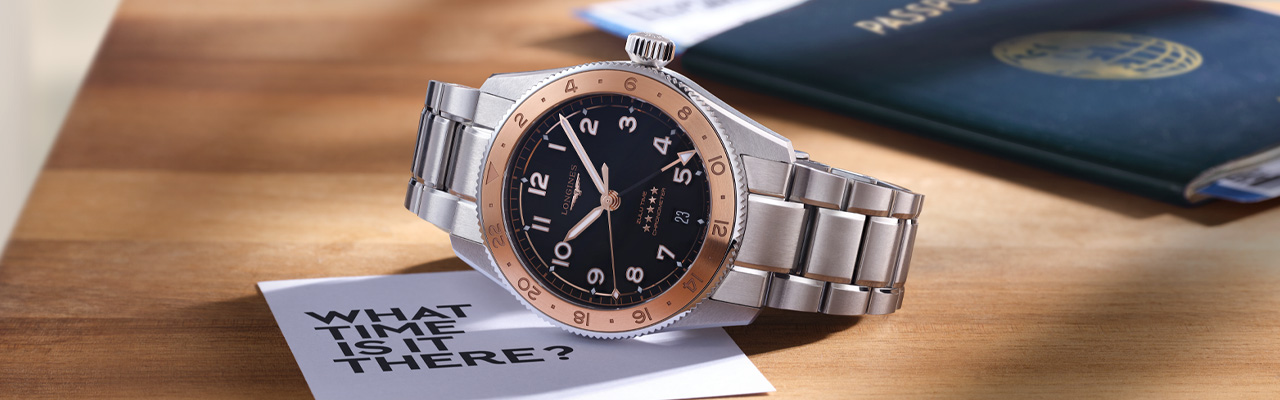 LONGINES浪琴表Zulu Time 1925先行者系列世界時區紀念腕錶