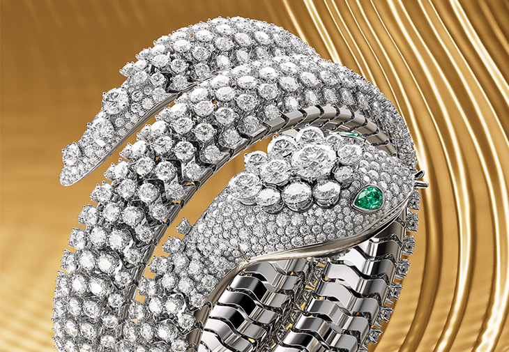 BVLGARI寶格麗Serpenti Pallini頂級珠寶神秘腕錶