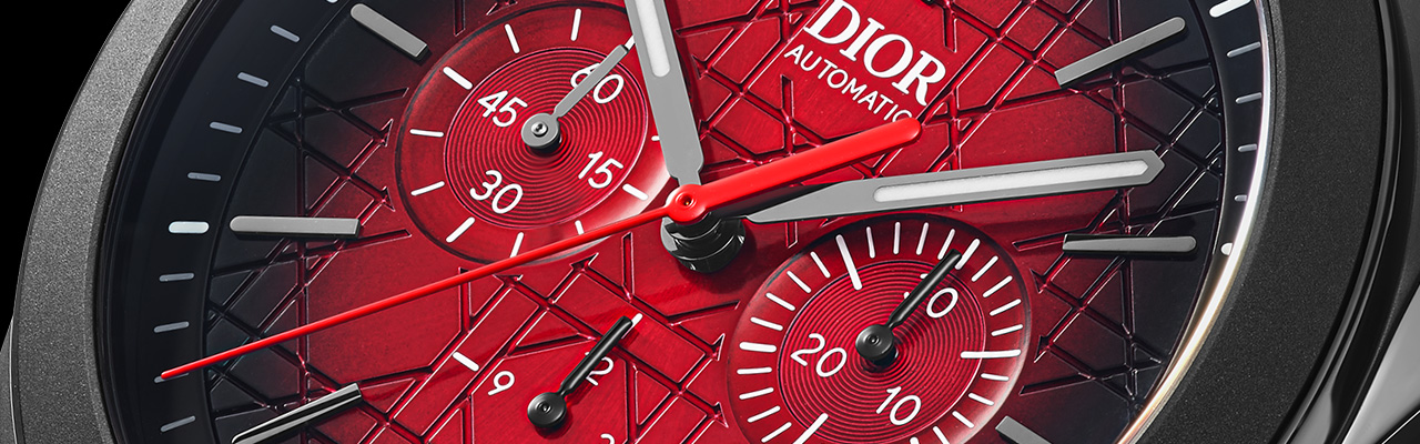 DIOR迪奧Chiffre Rouge Black Ultramatte腕錶