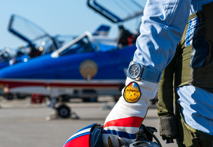 BELL & ROSS柏萊士BR-X3 Patrouille de France限量腕錶