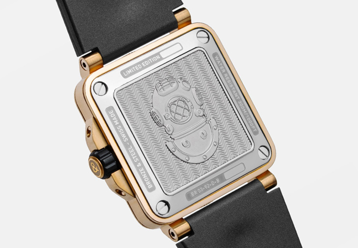 BELL&ROSS柏萊士BR-03 Diver Black Bronze潛水錶
