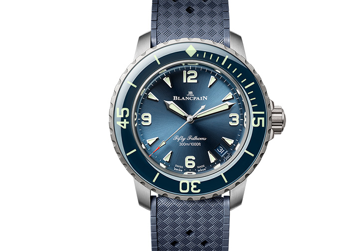 寶珀BLANCPAIN五十噚Fifty Fathoms自動潛水腕錶