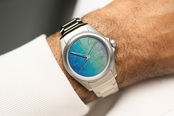 彩虹光澤般的雷射美學 ORIS ProPilot X Calibre 400雷射腕錶