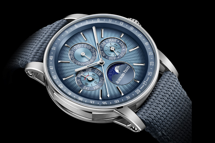 以單一錶冠調校顛覆傳統萬年曆設計／愛彼7136、7138自動萬年曆機芯