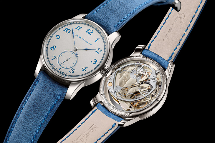 MORITZ GROSSMANN HAMATIC Silver-Plated by Friction週年限量版腕錶