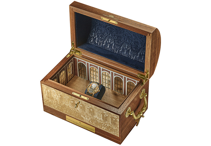 萬寶龍MONTBLANC明星傳承系列懸浮外置陀飛輪腕錶凡爾賽宮限量版