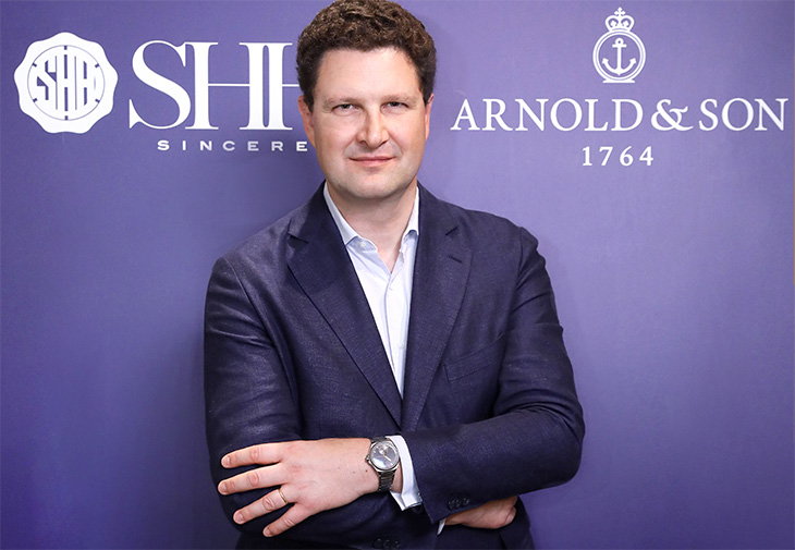 ARNOLD & SON亞諾錶總裁Pascal Béchu