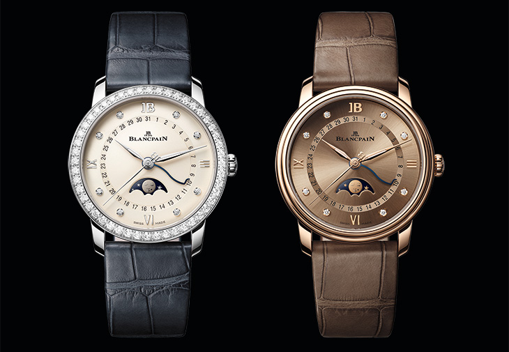 BLANCPAIN寶珀Villeret日曆月相腕錶