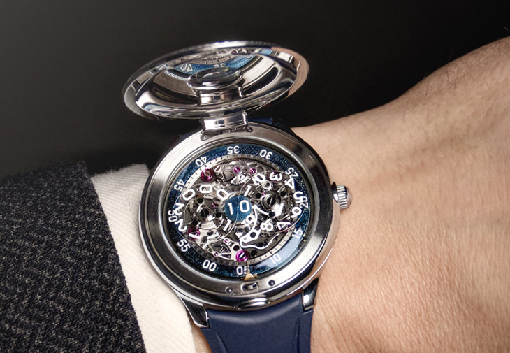 CZAPEK & CIE半獵式Time Jumper限量腕錶