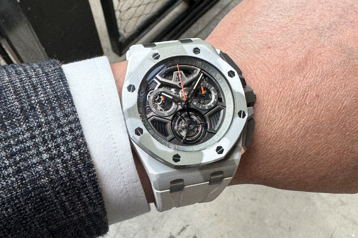 AUDEMARS PIGUET皇家橡樹離岸型陀飛輪計時碼錶