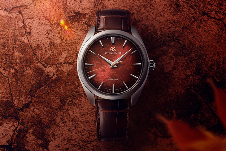 跟著Grand Seiko秋遊趣！9R Spring Drive機芯20周年限量紀念錶 微觀秋紅時分